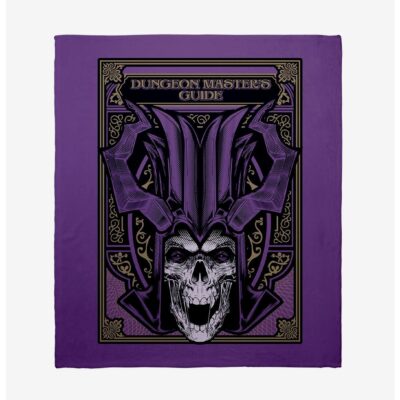 Dungeons & Dragons Dungeon Masters Guide Throw Blanket