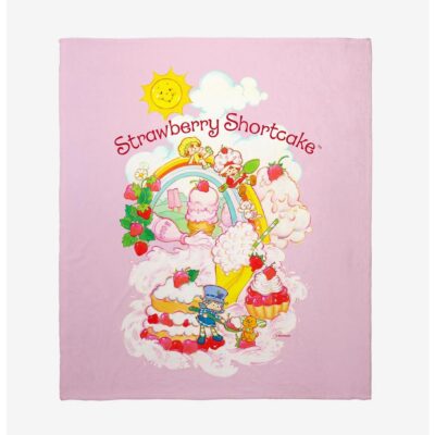 Strawberry Shortcake Group Throw Blanket