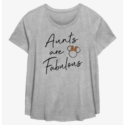 Disney Minnie Mouse Fab Aunt Girls T-Shirt Plus Size