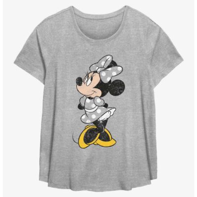 Disney Minnie Mouse Modern Vintage Minnie Girls T-Shirt Plus Size