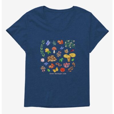 Grow Life Girls T-Shirt Plus Size