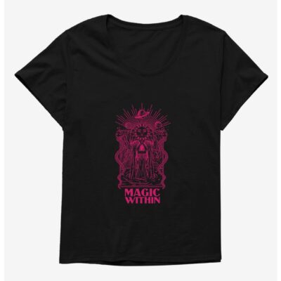 Mystic Magic Within Girls T-Shirt Plus Size