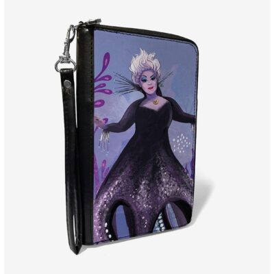 Disney The Little Mermaid Ursula Full Body Zip Around Wallet