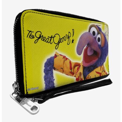 Disney The Muppets The Great Gonzo Portrait Zip Around Wallet