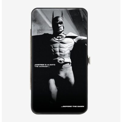 DC Comics Batman 1989 Jump Pose and Title Hinged Wallet