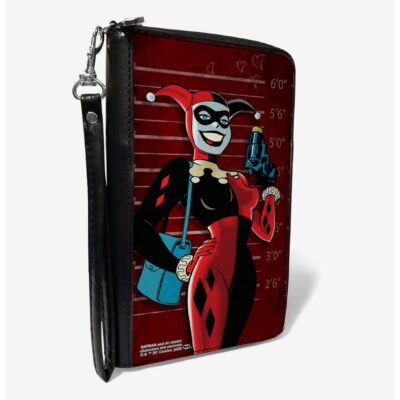 DC Comics Harley Quinn Mad Love Knock Zip Around Wallet