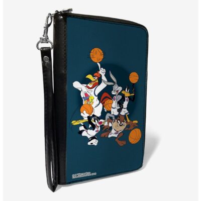 Looney Tunes Space Jam Toon Squad Team Zip Around Wallet