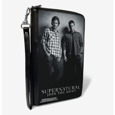 Supernatural Winchester Brothers Zip Around Wallet