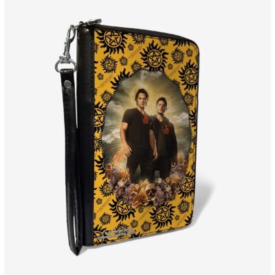 Supernatural Winchester Brothers Saints and Sinners Zip Around Wallet