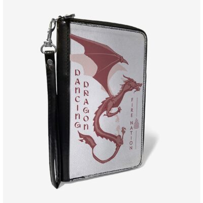 Avatar The Last Airbender Dancing Dragon Fire Nation Zip Around Wallet