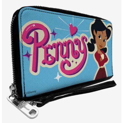 Disney The Proud Family Penny Pose Zip Around Wallet