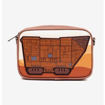 Star Wars Jawa Sandcrawler and Jawa Pose Crossbody Bag