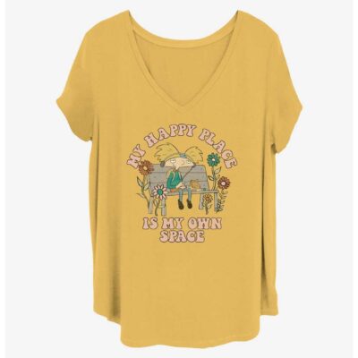 Nickelodeon Hey Arnold My Happy Place Girls T-Shirt Plus Size