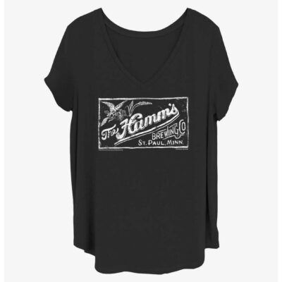 Coors Hamms Vintage Brew Girls T-Shirt Plus Size