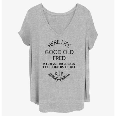 Disney The Haunted Mansion Here Lies Good Old Fred Girls T-Shirt Plus Size