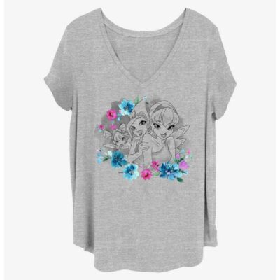 Winx Club Group Nouveau Girls T-Shirt Plus Size