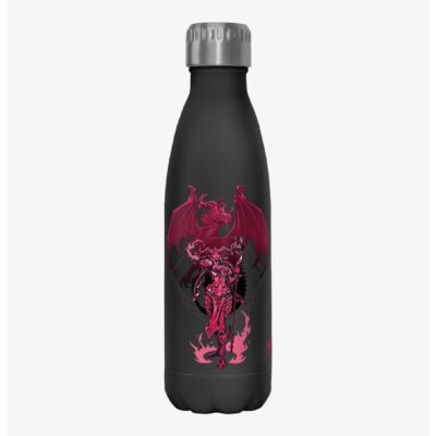 World of Warcraft Alexstrasza Red Dragon Stainless Steel Water Bottle